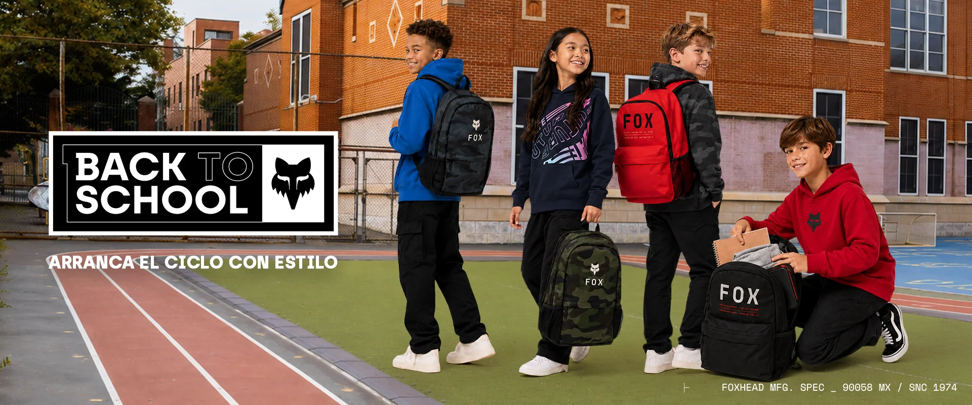 Back to School Fox. Arranca el ciclo con estilo.